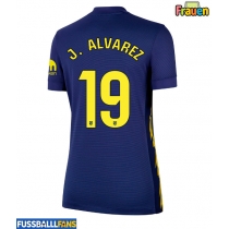 Atletico Madrid Julian Alvarez #19 Auswärtstrikot Frauen 2025-26 Kurzarm